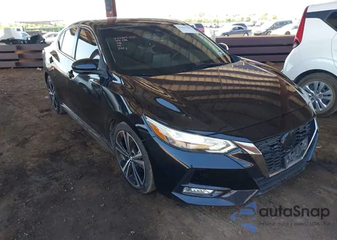 2020 Nissan Sentra Sr Xtronic Cvt из США, поврежденный, VIN 3N1AB8DV9LY303083